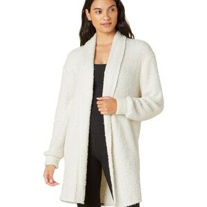Beyond Yoga Cloud Cover Cardigan in White